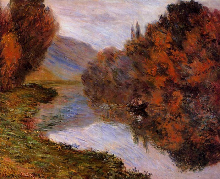 Rowboat on the Seine at Jeufosse , 1884

Painting Reproductions