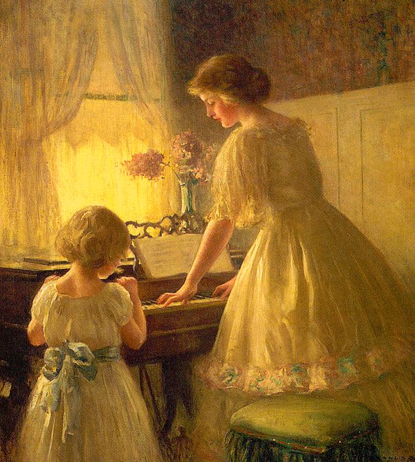 The Piano Lesson, 1895

Painting Reproductions