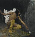 Indian and the Lily, 1887
Art Reproductions