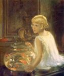 Rosemary and the Goldfish, 1930
Art Reproductions