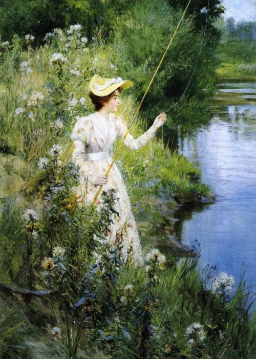 The Gentle Angler , 1895

Painting Reproductions