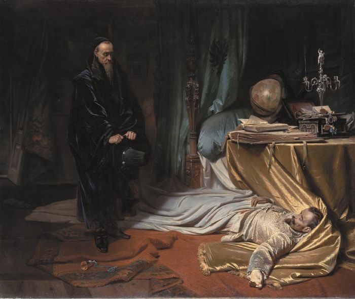 Seni at the Dead Boly of Wallenstein, 1855

Painting Reproductions