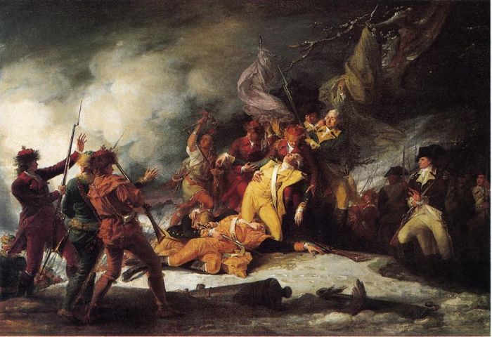 The Death of General Montgomery in the Attack on Quebec, December 31, 1775, 1786

Painting Reproductions